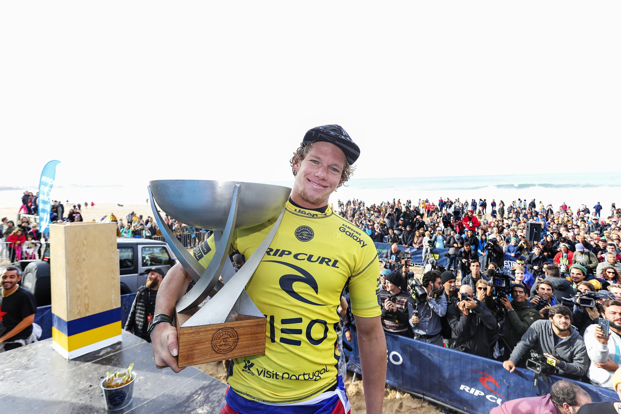 John John Florence is the 2016 World Champion and the Rip Curl Pro Portugal Winner.