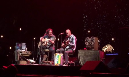 Kelly Slater e Eddie Vedder no Ohana Festival