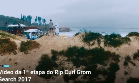 Vídeo da 1ª etapa do Rip Curl Grom Search 2017