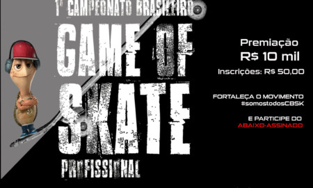 1º Game of Skate Pro abre inscrição