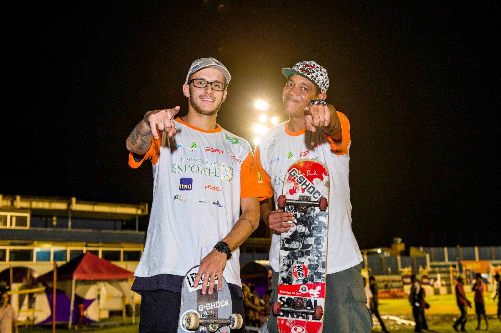 Rony Gomes estará junto com Sandro Testinha na estação do skate em Vitória de Santo Antão 