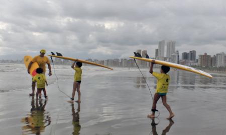 São Vicente recebe surf e stand up Para Todos