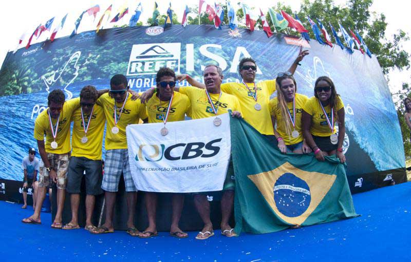 Equipe Brasileira de 2014, nos Jogos da ISA fonte: internet