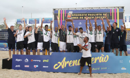 Corinthians é bicampeão paulista de beach soccer