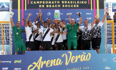 Vasco é o campeão do Brasileiro de Beach Soccer 2019, em Guarujá