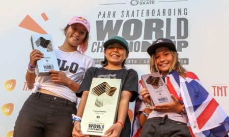 Japão faz a mala na final feminina no Mundial de skate Park em SP