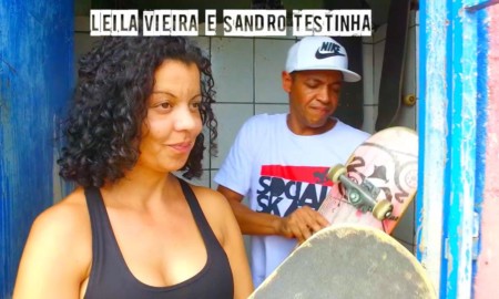 Vitor Sagaz em “Eu Boto Fé” na ONG Social Skate