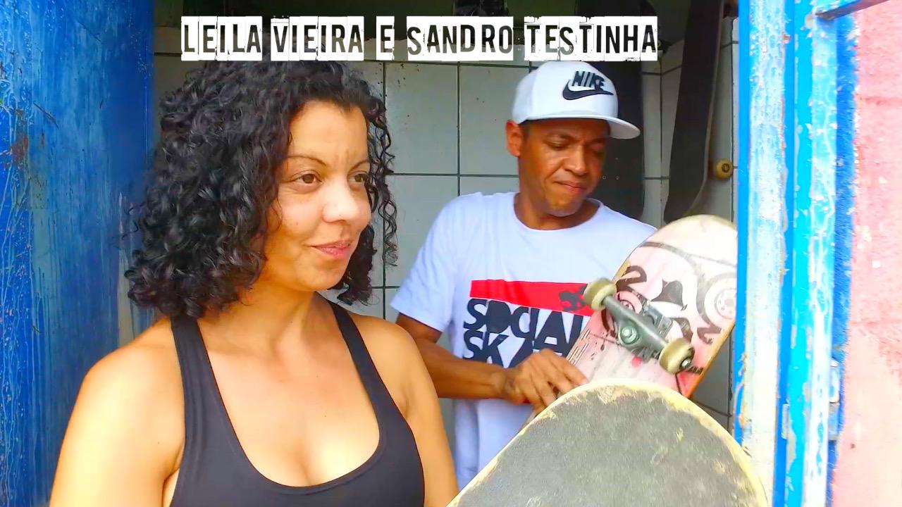 Sandro e Leila, imagem do videoclipe / Divulgação