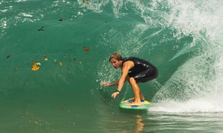 Lucas Fink promove clínica de Skimboard nas praias cariocas