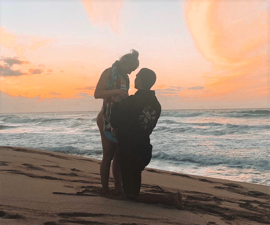 Tatiana é pedida em casamento por Jessé, no Havaí / Foto Divulgação