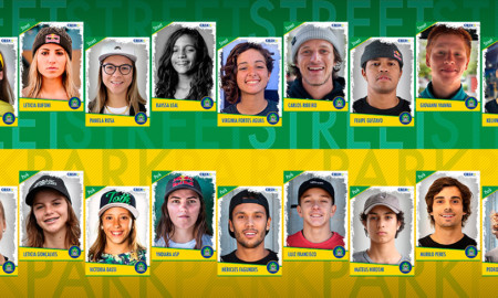 Seleção Brasileira de Skate agora conta com 22 atletas