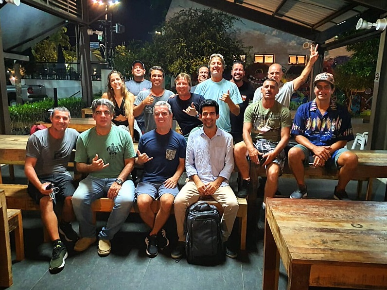Nova equipe da recente Federação de Surf do Estado de São Paulo - SPSurf 
