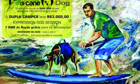 Surf Dog reunirá cães e seus donos em disputa de surf inédita no país