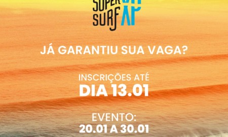 Inscrições para o Super Surf XP Amador já estão abertas