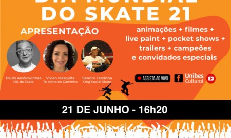 Unibes Cultural transmite talk show ao vivo em celebração ao Dia do Skate