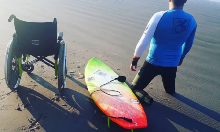Surf Adaptado estreia no circuito Sculp apresenta APGS de Surf 2021