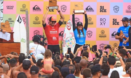 Yago Dora e Sophia Medina comandam o show na final do Saquarema Surf Festival
