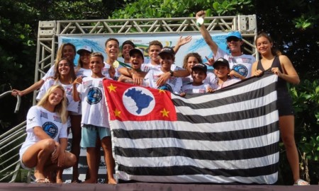 Seleção Paulista é tricampeã por equipes e leva o 14º título por estados no CBSurf Junior 2021