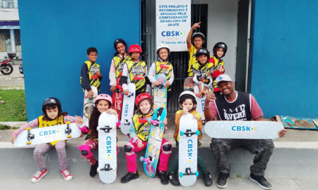 Confederação Brasileira de Skate distribui 310 skates entre projetos sociais