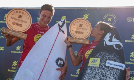Silvana Lima e Heitor Mueller vencem o Circuito BB de Surfe na Bahia