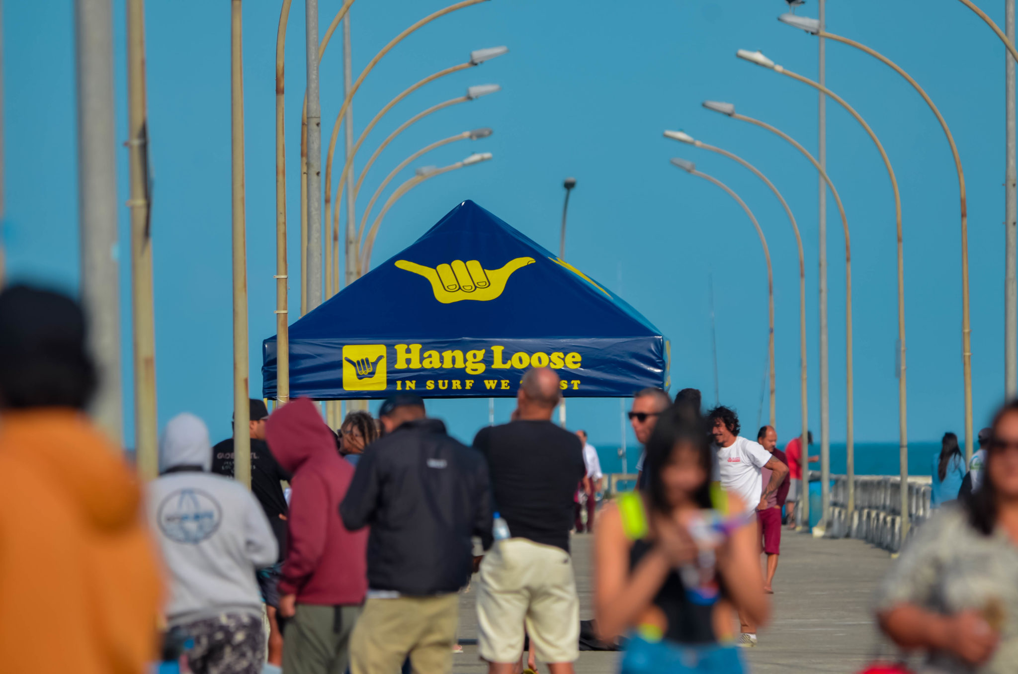 Primeira etapa do Hang Loose Surf Attack Pier de Mongaguá 2022 / Foto Erik Medalha