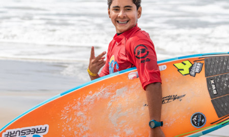 Kalani Robles focado nesta 1ª etapa do Hang Loose Surf Attack 2022