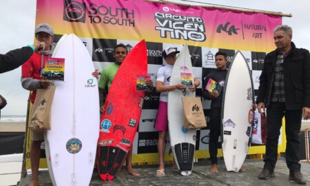 Chandler Ribeiro vence a ProAm na abertura do Circuito Vicentino de Surf 2022