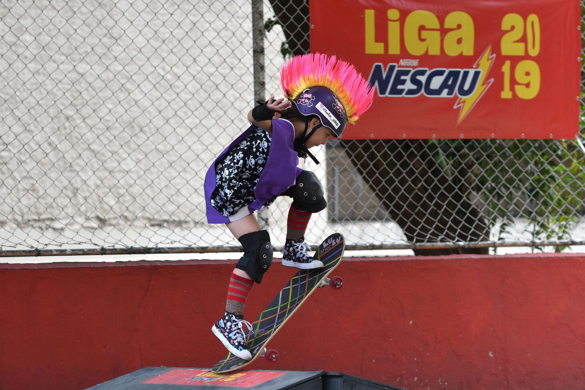 Liga NESCAU traz Skate para crianças de 7 a 17 anos
(João Pires/Fotojump)