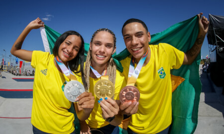 Skate brasileiro conquista três medalhas nos Jogos Sul-Americanos do Paraguai