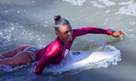 Kiany Cristina focada no inédito título feminino PRO Paulista de surf 2022