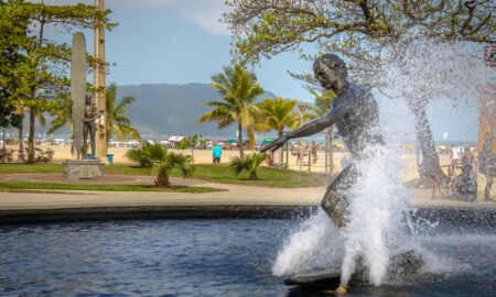 O 20º Dia do Surfista será comemorado neste sábado (21), em Santos