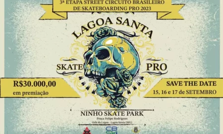 Lagoa Santa é palco da 3ª etapa do Circuito Brasileiro de Street Skateboarding Pro 2023
