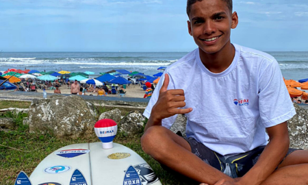 Em boa sintonia atleta Luciano Santos conquista pódios e fecha nova parceria no surf