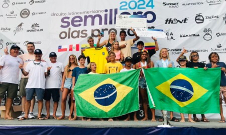 Brasileiros conquistam 13 pódios na terceira etapa do Semillero Olas Pro Tour 2024 no Peru