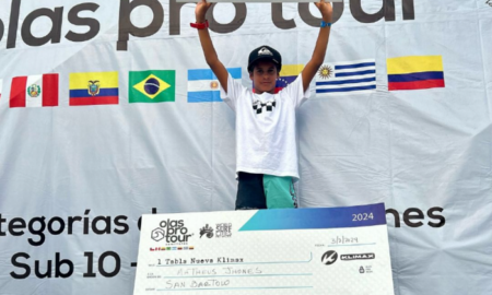 Matheus Jhones tem resultado destacado entre os brasileiros na quarta etapa do Semillero Olas Pro Tour 2024