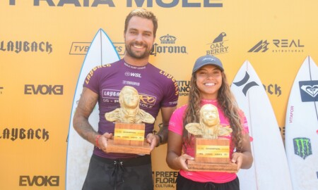 Tainá Hinckel e Lucas Silveira vencem o Layback Pro em Florianópolis