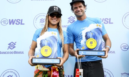 Laura Raupp e Matheus Navarro vencem o BB de Surfe em Torres