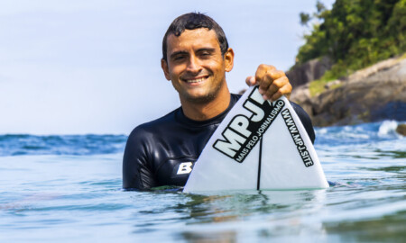 Mais Pelo Jornalismo aposta no surfe e patrocina Igor Moraes